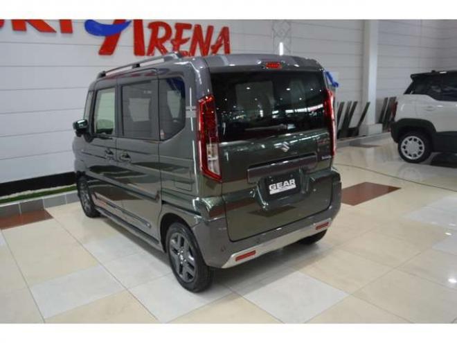 スペーシアギア ハイブリッド XZ 4WD　ワンオーナー車ハイブリッド4WDセーフティサポート両側オートスライドドア8インチナビTVアダプティブクルーズコントロールステアリングヒーターLEDオットマンヘッドアップディスプレイ 660