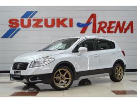 SX4　S-CROSS 1.6 4WD　ワンオーナー車ALLGRIP4WD横滑り防止装置パドルシフト横滑り防止装置7インチワイドナビTVディスチャージヘッドライトETCクルーズコントロール社外18インチアルミ 1600