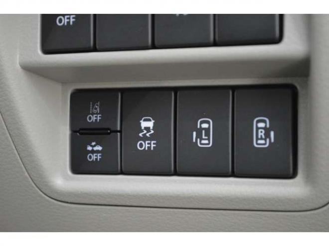 エブリィワゴン PZターボスペシャル 4WD　ワンオーナー車4WDターボセーフティサポート搭載アイドリングストップ横滑り防止装置7インチナビTV両側オートスライドドアオートステップETCハイビームアシストLEDウッドコンビハンドルアイドリングストップ 660