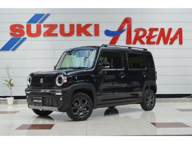 ハスラータフワイルド 4WD　ワンオーナー特別仕様車ハイブリッド4WDセーフティサポート搭載アイドリングストップデュアルカメラブレーキサポート後退時ブレーキサポート横滑り防止装置ハイビームアシストLEDアダプティブクルーズコントロール 660