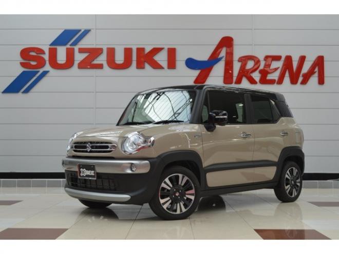 クロスビー1.0 ハイブリッド MZ 4WD　ワンオーナー車ハイブリット4WDターボパドルシフトセーフティサポート搭載アダプティブクルーズコントロールアイドリングストップ全方位モニター付8インチナビTVバックカメラハイビームアシストLEDライト 1000