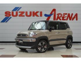 クロスビー　1.0 ハイブリッド MZ 4WD　ワンオーナー車ハイブリット4WDターボパドルシフトセーフティサポート搭載アダプティブクルーズコントロールアイドリングストップ全方位モニター付8インチナビTVバックカメラハイビームアシストLEDライト 1000