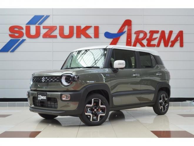 クロスビー1.2 ハイブリッド MZ アップグレードパッケージ装着車 4WD　ハイブリッド4WDセーフティサポート搭載スズキコネクト対応通信機装着車アップグレードパッケージ全方位モニター付9インチナビTVバックカメラアダプティブクルーズコントロールLEDライト 登録済未使用車 1200