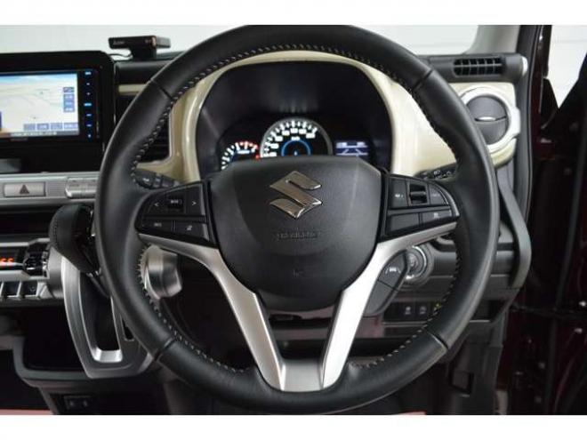 クロスビー1.0 ハイブリッド MZ 4WD　レンタアップ車ハイブリット4WDターボパドルシフトセーフティサポート搭載アダプティブクルーズコントロール横滑り防止装置アイドリングストップハイビームアシストLEDライトSDナビTVバックカメラETC 1000