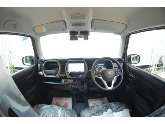 ハスラーハイブリッド G 4WD　届出済未使用車ハイブリッド4WDセーフティサポート搭載スズキコネクト対応通信機装着車全方位モニター9インチナビTVバックカメラアダプティブクルーズコントロールハイビームアシストLEDライト 660