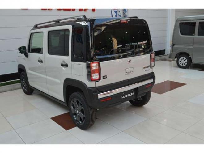 ハスラータフワイルドターボ 4WD　届出済未使用車ハイブリッド4WDターボセーフティサポート搭載アダプティブクルーズコントロール全方位モニター付9インチナビTVバックカメラパドルシフトハイビームアシストLEDライト 660