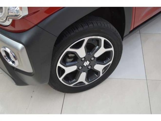 ハスラーJスタイル 4WD　ワンオーナー特別仕様車ハイブリッド4WDセーフティサポート搭載アイドリングストップ全方位モニター付9インチナビTVバックカメラハイビームアシストLEDライト 660