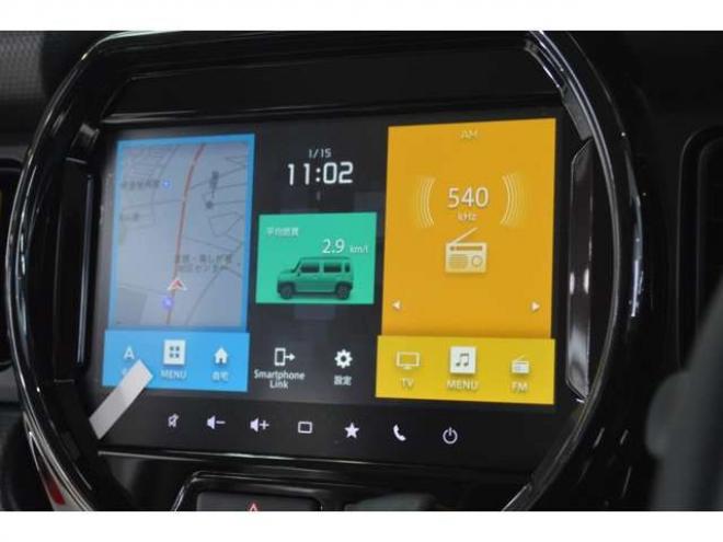 ハスラーハイブリッド X 4WD　届出済未使用車ハイブリッド4WDセーフティサポート搭載スズキコネクト対応通信機装着車全方位モニター9インチナビTVバックカメラアダプティブクルーズコントロールハイビームアシストLEDライト 660