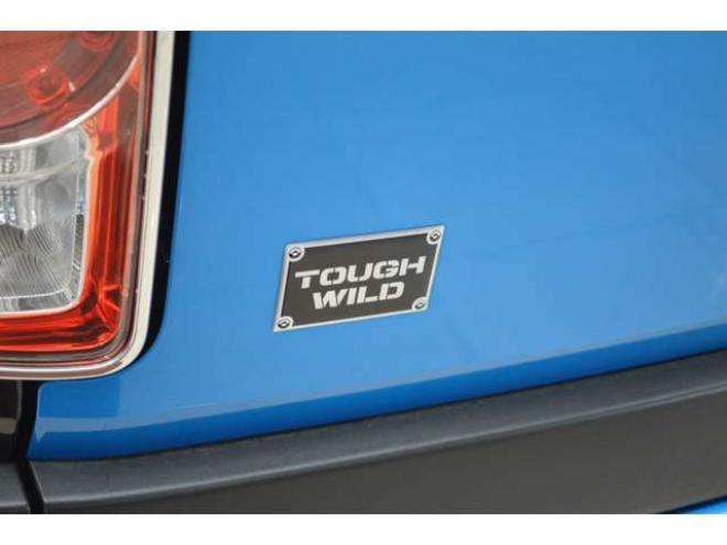 ハスラータフワイルド 4WD　ワンオーナー特別仕様車Sエネチャージ4WDセーフティサポート搭載アイドリングストップSDナビTVバックカメラLEDライトETCハーフレザーシートヒーター横滑り防止装置 660