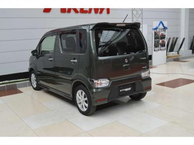 ワゴンRスティングレー ハイブリッド X 4WD　ワンオーナー車ハイブリッド4WDセーフティサポート搭載アイドリングストップ全方位モニター8インチナビTVハイビームアシスト付LEDライトETC横滑り防止装置ヘッドアップディスプレイ 660