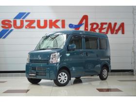 エブリィ　PC ハイルーフ 4WD　届出済未使用車ハイルーフCVTマチック4WDセーフティサポート搭載ハイビームアシスト付LEDライトCDステレオETCドライブレコーダー純正エンジンスターターシートヒーター 660