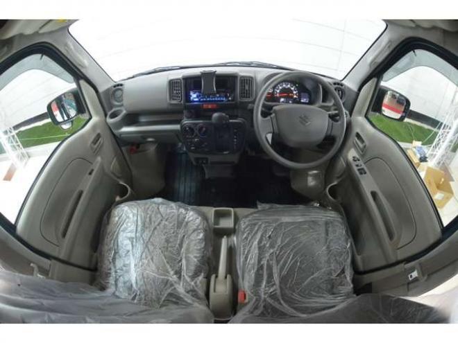 エブリィPC ハイルーフ 4WD　届出済未使用車ハイルーフCVTマチック4WDセーフティサポート搭載ハイビームアシスト付LEDライトCDステレオETCドライブレコーダー純正エンジンスターターシートヒーター 660