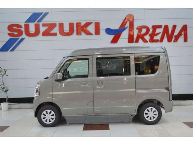 エブリィジョイン ターボ ハイルーフ 4WD　届出済未使用車4WDターボCVTセーフティサポート搭載アイドリングストップ横滑り防止装置ディスプレイオーディオハイビームアシストLEDライト 660