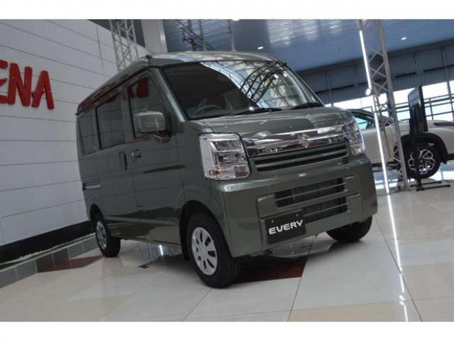 エブリィジョイン ハイルーフ　届出済未使用車4WDインパネCVTセーフティサポート搭載アイドリングストップ横滑り防止装置バックアイカメラディスプレイオーディオハイビームアシストLEDライト 660