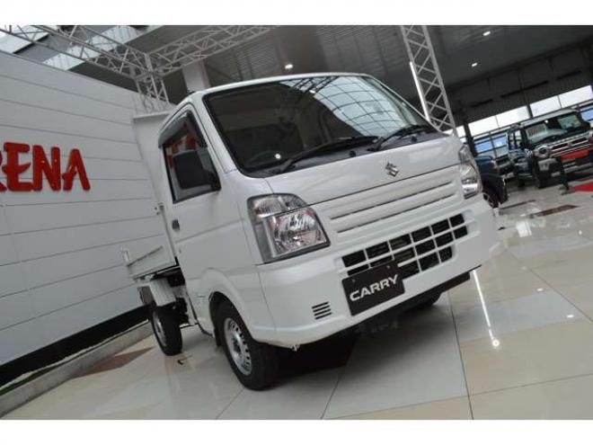 キャリー浅底ダンプ 1方開 4WD　浅底ダンプワンオーナー車5速マニュアルセーフティサポート搭載デュアルセンサーブレーキサポート誤発信抑制機能横滑り防止装置キーレスエントリー電動油圧式ダンプ 660