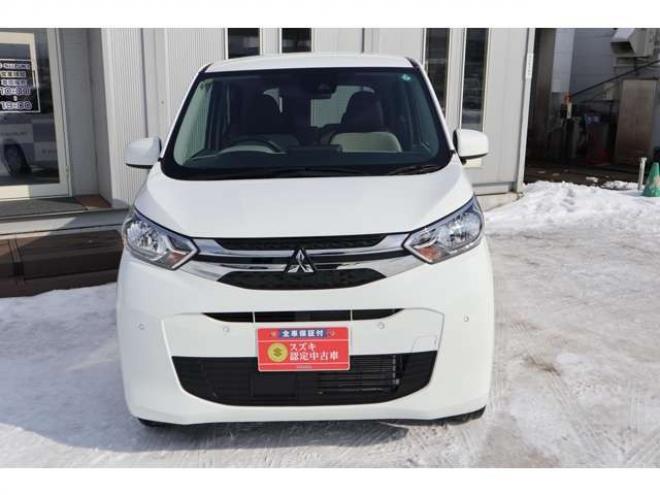 eKワゴンM 4WD　純正CDプレイヤー　オートライト　衝突軽減ブレーキ　車線逸脱警報　パーキングセンサー　ETC 660