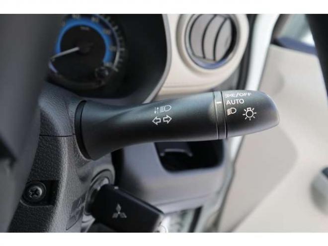 eKワゴンM 4WD　純正CDプレイヤー　オートライト　衝突軽減ブレーキ　車線逸脱警報　パーキングセンサー　ETC 660