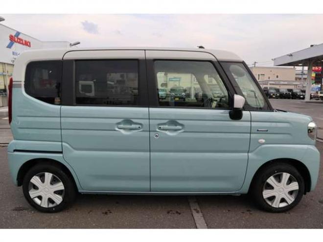 スペーシアハイブリッド X 4WD　純正ナビ　LEDヘッドライト　デュアルセンサーブレーキサポート　横滑り防止装置　両側電動スライドドア 660