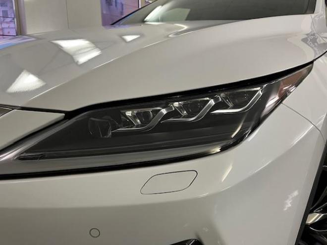 レクサスＲＸ４５０ｈ　Ｆスポーツ　本州仕入　寒冷地仕様　純正ムーンルーフ　レクサスセーフティセンス　ヘッドアップディスプレイ　全方位パノラミックビューモニター　純正２０インチＡＷ　純正１８ＡＷ＋スタッドレスタイヤ付　リア３面フィルム 4WD 3500 5Dr