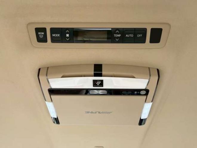 アルファード2.4 240X 4WD　モデリスタエアロ　車高調　ETC　後席モニター　両側電動スライドドア　社外エンジンスターター　パワステ　パワーウィンドウ　純正ナビ　純正アルミ　バックカメラ　キーレスエントリー　3列シート　ABS 2400