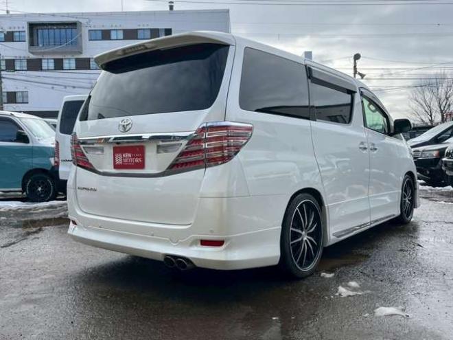 アルファード2.4 240X 4WD　モデリスタエアロ　車高調　ETC　後席モニター　両側電動スライドドア　社外エンジンスターター　パワステ　パワーウィンドウ　純正ナビ　純正アルミ　バックカメラ　キーレスエントリー　3列シート　ABS 2400