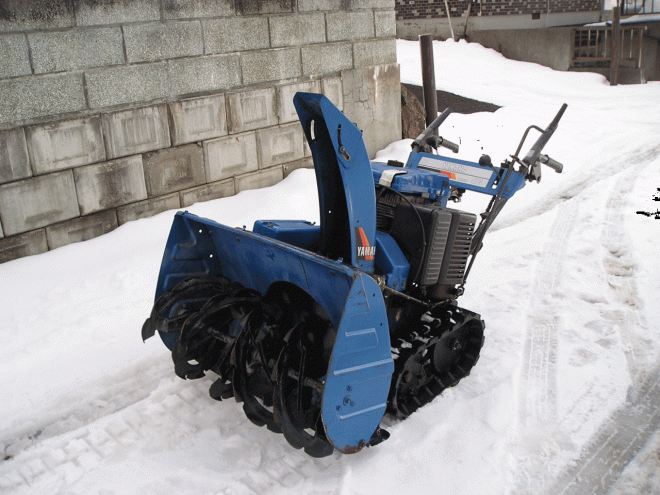 除雪機ヤマハ　８馬力除雪機　ＹＳＭ－870　整備済み