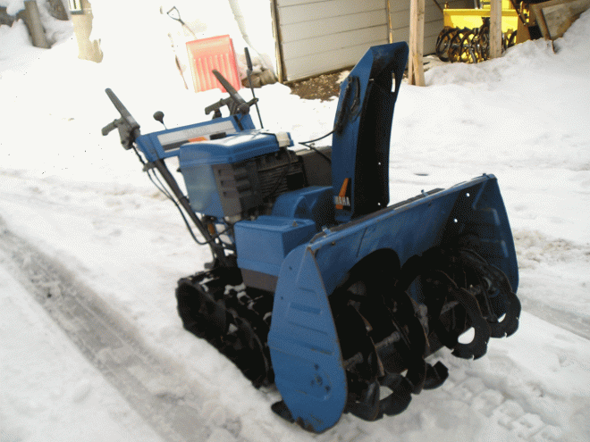 除雪機ヤマハ　８馬力除雪機　ＹＳＭ－870　整備済み