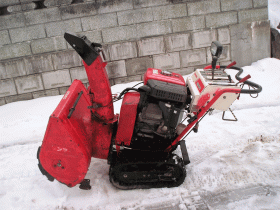 除雪機　ヤンマー８馬力除雪機　ＹＳＲ－8Ｈ　整備済みバッテリー新品交換済み