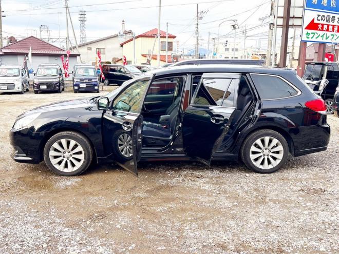 レガシィツーリングワゴン2.5i Lパッケージ 4WD　ローンが不安な方＜優遇ローン＞　本州仕入　1年保証　社外ナビ　フルセグTV