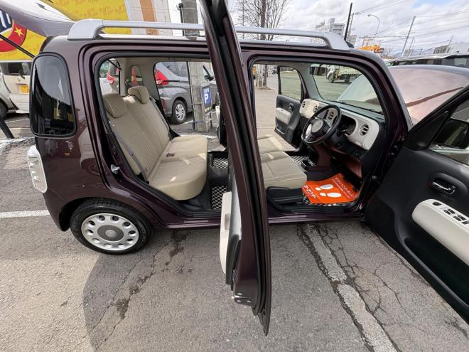 ミラココアMIRA 4WD COCOA+G　低走行　寒冷地仕様　地デジナビバッカメラ付　スマートキー　フォグランプ　アイドリングストップ　バイザー　全磨き済み　エンジンオイル交換　オイルエレメント交換 4WD 660 5Dr