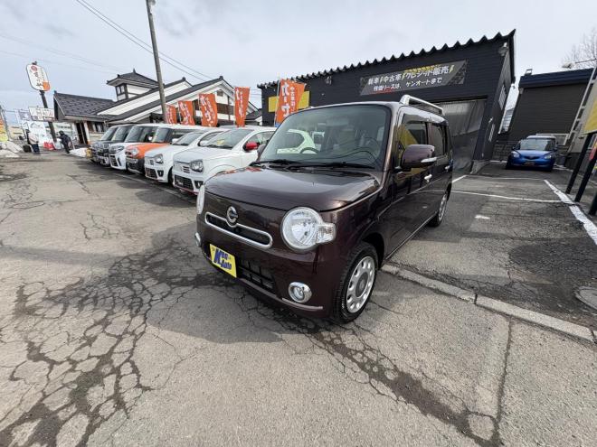 ミラココアMIRA 4WD COCOA+G　低走行　寒冷地仕様　地デジナビバッカメラ付　スマートキー　フォグランプ　アイドリングストップ　バイザー　全磨き済み　エンジンオイル交換　オイルエレメント交換 4WD 660 5Dr