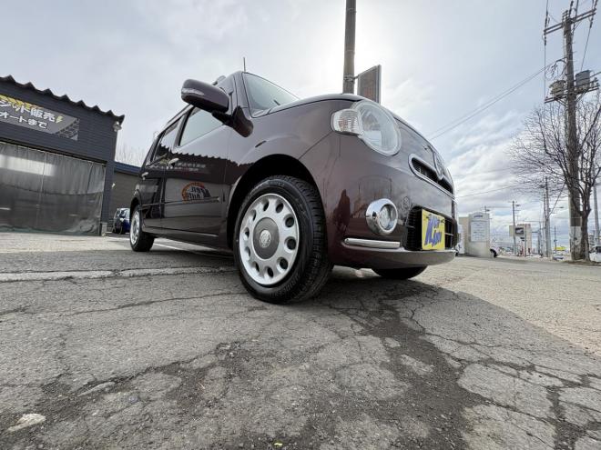 ミラココアMIRA 4WD COCOA+G　低走行　寒冷地仕様　地デジナビバッカメラ付　スマートキー　フォグランプ　アイドリングストップ　バイザー　全磨き済み　エンジンオイル交換　オイルエレメント交換 4WD 660 5Dr