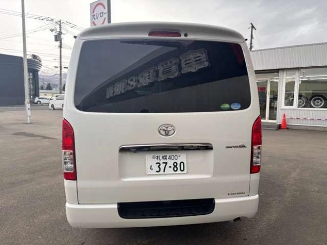 レジアスエース2.8 スーパーGL ダークプライムII ロングボディ ディーゼルターボ 4WD　415COBRA　クリーンルック3フロントスポイラー　ステージ2ルーフスポイラー　バッドラッカーIII17インチAW　ヨコハマPARADA215/60R17　両側パワースライドドア　ETC 2800