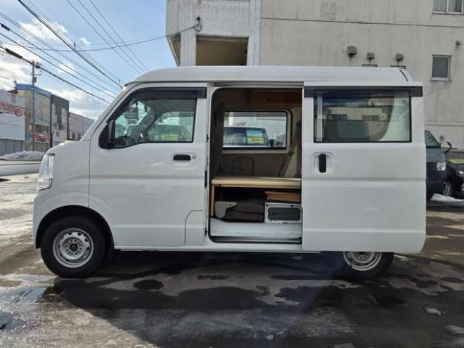 スクラムPA ハイルーフ 5AGS車　チョイcam豊　ベッドキッド　パートタイム4WD　2速発進モード　キーレス　マニュアルエアコン　KENWOOD7インチSDナビ　フルセグTV　Bluetooth　CD/DVD　FM/AM　ドライブレコーダー 660