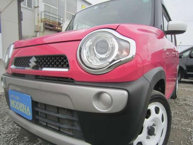 ハスラーG 4WD　ツートンルーフ 1オーナー車 レーダーブレーキサポート スマートキー プッシュスタート シート&ミラーヒーター 社外ナビ  BIuetooth ドアバイザー プライバシーガラス 記録簿 1年保証 660