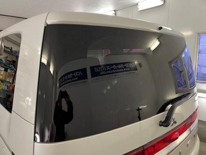 デリカＤ：５　Ｇパワーパッケージ　本州仕入　寒冷地仕様　禁煙車　両側パワースライドドア　エクストリーム１６インチＡＷ＋ＮＥＯＬＩＮホワイトレター　新品ＪＡＯＳブラックマッドガード　アルパイン製リアグリップダウンモニター　ストラーダナビ 4WD 2400 5Dr