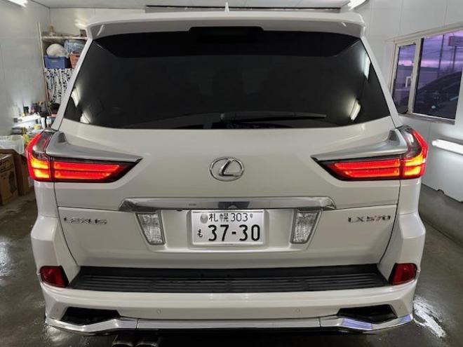 レクサスＬＸ５７０　寒冷地仕様　禁煙車　ＷＡＬＤ２２インチＡＷ　レクサスセーフティプラス　マークレビンソン　モデリスタスポイラー　純正ブラックレザーシート　社外１８インチＡＷ＋スタッドレスタイヤ付　パノラミックビュー 4WD 5700 5Dr