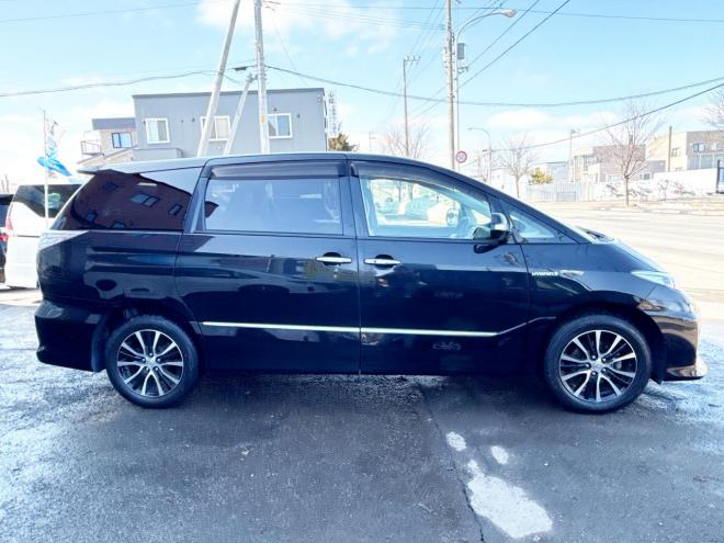 エスティマハイブリッドハイブリッド2.4アエラス プレミアムED 4WD　ローンが不安な方＜優遇ローン＞　本州仕入　ナビTV　純正8型ナビ　後席モニター 4WD 2400 5Dr