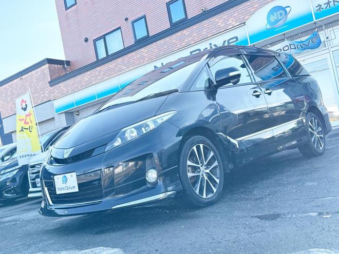 エスティマ2.4アエラス プレミアム エディション 4WD ローンが不安な方＜優遇ローン＞ 本州仕入　モデリスタエアロ 純正ナビTV　後席モニター 4WD 2400 5Dr