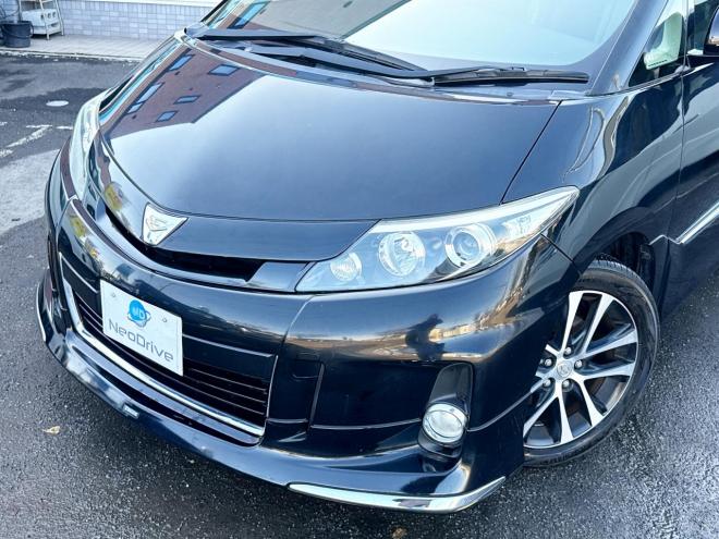 エスティマ2.4アエラス プレミアム エディション 4WD ローンが不安な方＜優遇ローン＞ 本州仕入　モデリスタエアロ 純正ナビTV　後席モニター 4WD 2400 5Dr