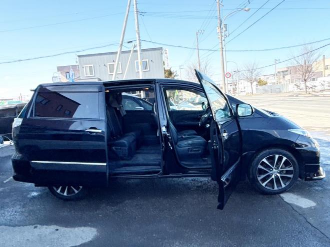 エスティマ2.4アエラス プレミアム エディション 4WD ローンが不安な方＜優遇ローン＞ 本州仕入　モデリスタエアロ 純正ナビTV　後席モニター 4WD 2400 5Dr