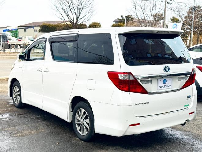 アルファードハイブリッドハイブリッド2.4SR 4WD　ローンが不安な方＜優遇ローン＞　本州仕入 ダブルサンルーフ　純正SDナビTV　両側パワースライド 4WD 2400 5Dr