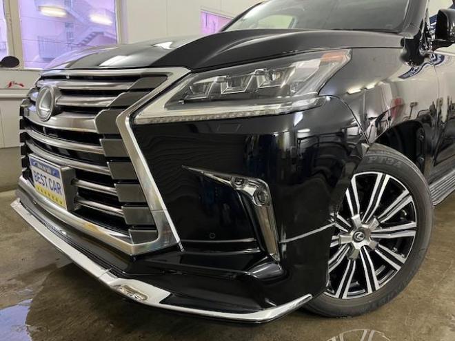 レクサスＬＸ５７０　本州仕入　寒冷地仕様　禁煙車　クリフォードセキュリティ　純正２１インチＡＷ　社外１８ＡＷ＋スタッドレスタイヤ付　純正ブラックレザーシート　ヘッドアップディスプレイ　全方位パノラミックビューモニター 4WD 5700 5Dr