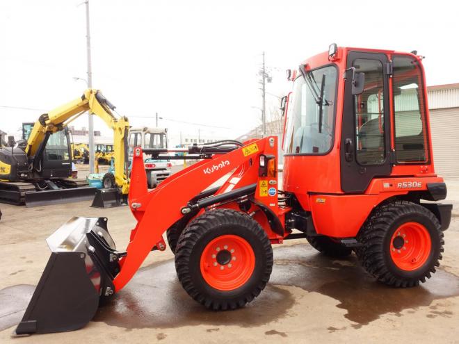 ホイールローダクボタ R520E　バケット容量0.5m3