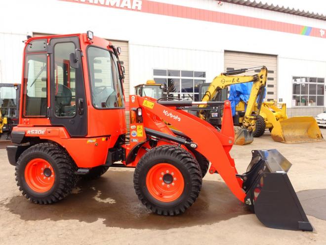 ホイールローダクボタ R520E　バケット容量0.5m3
