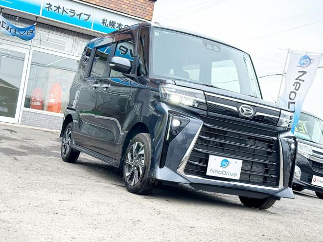 タント660カスタムX 4WD　ローンが不安な方＜優遇ローン＞　寒冷地仕様　純正ディスプレイオーディオ　両側パワースライドドア 4WD 660 5Dr