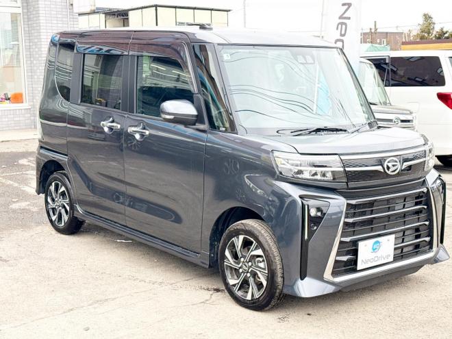 タント660カスタムX 4WD　ローンが不安な方＜優遇ローン＞　寒冷地仕様　純正ディスプレイオーディオ　両側パワースライドドア 4WD 660 5Dr