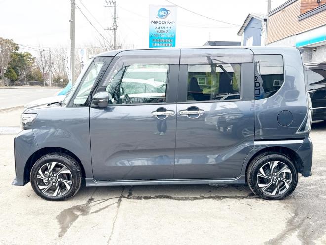 タント660カスタムX 4WD　ローンが不安な方＜優遇ローン＞　寒冷地仕様　純正ディスプレイオーディオ　両側パワースライドドア 4WD 660 5Dr