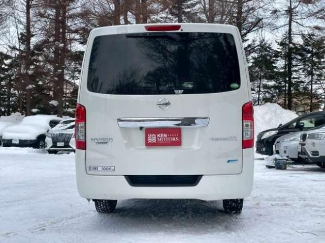 キャラバンNV350 2.5 プレミアムGX ロングボディ ディーゼルターボ 4WD　ETC　ベットキット　スマートキー　キーレス　パワーウィンドウ　ABS　エアコン　パワステ　盗難防止装置　両側スライドドア 2500