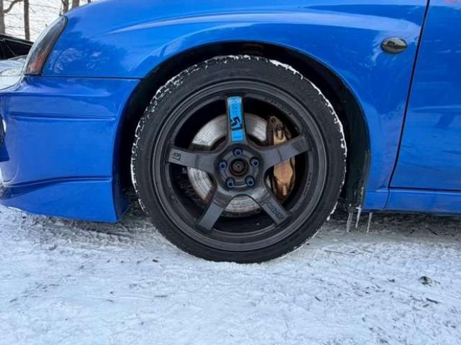 インプレッサSTI 2.0 WRX スペックC リミテッド 4WD　ETC パワーウィンドウ　社外ナビ　社外アルミホイール　ヴォルテックスアンダーカバー　GTウィング　社外フロントバンパー　ルーフエアインテーク 2000
